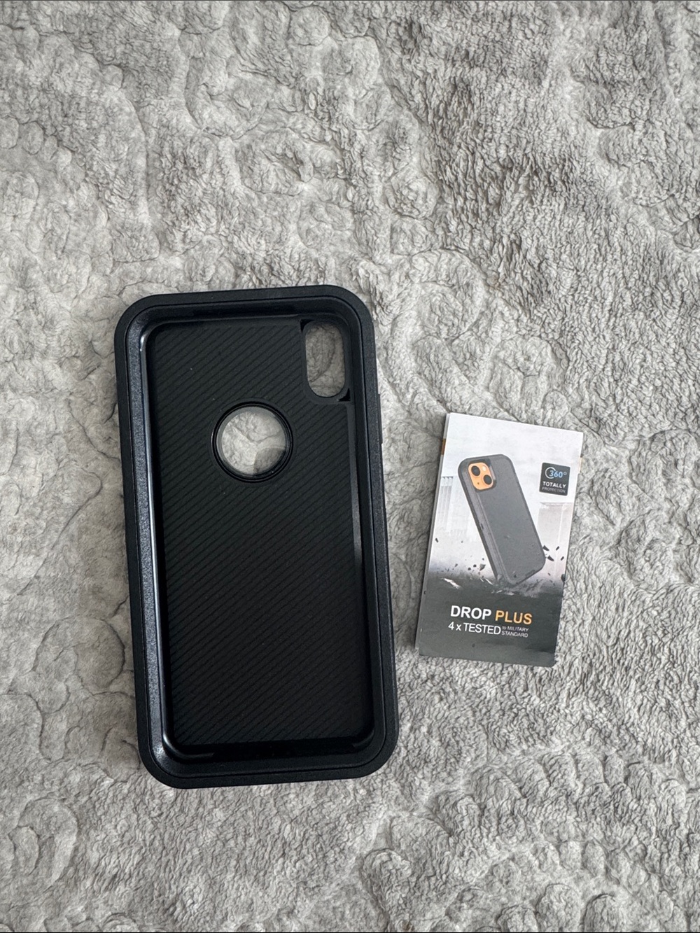 Black Drop Tested Case for IPhone XS MAX